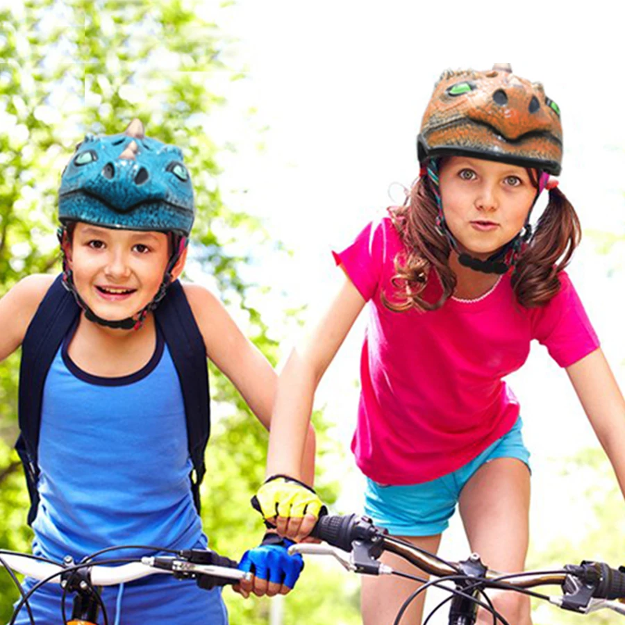 KINGBIKE Gambar Kartun Bersepeda Helm Soft Copy Kulit Helm Sepeda ESP MTB Skating Anak Naik Sepeda Anak Anak Helm Sepeda Helmet Ciclismo Bicycle Kids Helmetchild Bike Helmets AliExpress