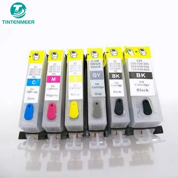 

TINTENMEER refillable empty cartridge with 6 color PGI-450 CLI-451 for canon IP7240 MG5440 MG5540 MG6440 MG6640 MG5640 printer