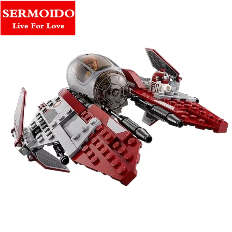 SERMOIDO Star Wars Obiwan's Jedi interceptor Micro Fighters Building Bicks Blocks Baby toys LEPIN 05020 baby-building-blocks : image SERMOIDO Star Wars Obiwan's Jedi interceptor Micro Fighters Building Bicks Blocks Baby toys LEPIN 05020 baby-building-blocks