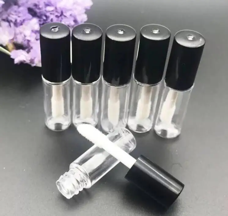 5pcs/lot 1.2ml Empty Plastic Clear Lip Balm Gloss Tubes Bottle Containers Lipstick Fashion Cool | Красота и здоровье