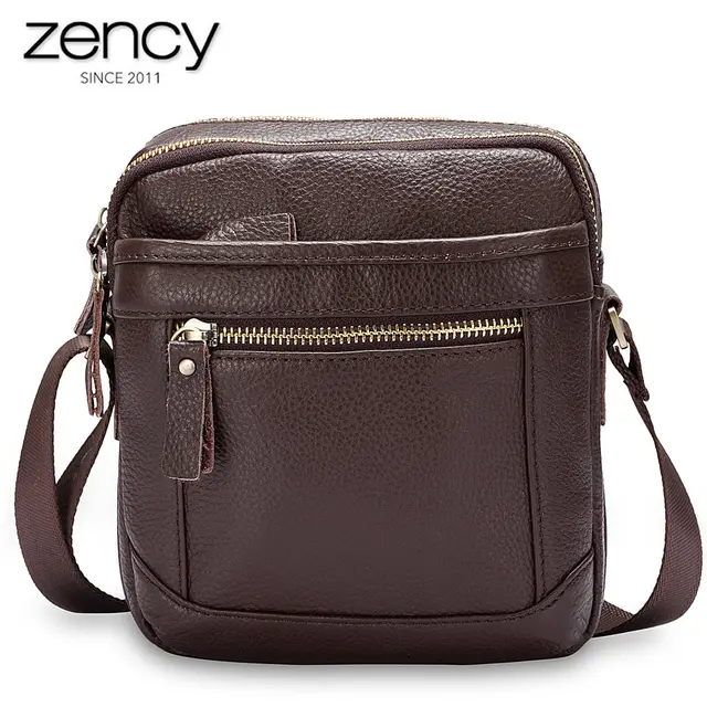 Male Genuine Leather Handbags Men S Bags Over The Shoulder Fashion Male Genuine Leather Handbags Men S Bags Over The Shoulder Fashion Young Man Crossbody Purse Casual Zipper