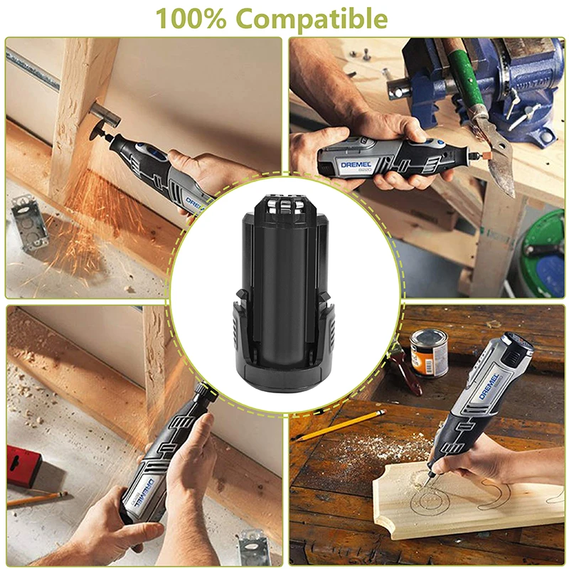 Bonacell 12V 3500 мА · ч, литий-ионный, Батарея для Dremel 8200 8220 роторный инструмент B812-02 8200 8220 8300 осциллирующего инструмента 50