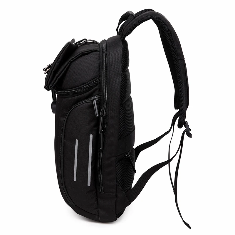 Nueva Mochila impermeable para hombre OZUKO con bloqueo de contraseña para ordenador portátil, Mochila antirrobo, Mochila de viaje, Mochila multifuncional Nueva Mochila impermeable para hombre OZUKO con bloqueo de contraseña para ordenador portátil, Mochila antirrobo, Mochila de viaje, Mochila multifuncional