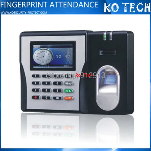 

Free Shipping KO-MX629 Widely Used Biometric Fingerprint Recognition Attendance TCP/IP
