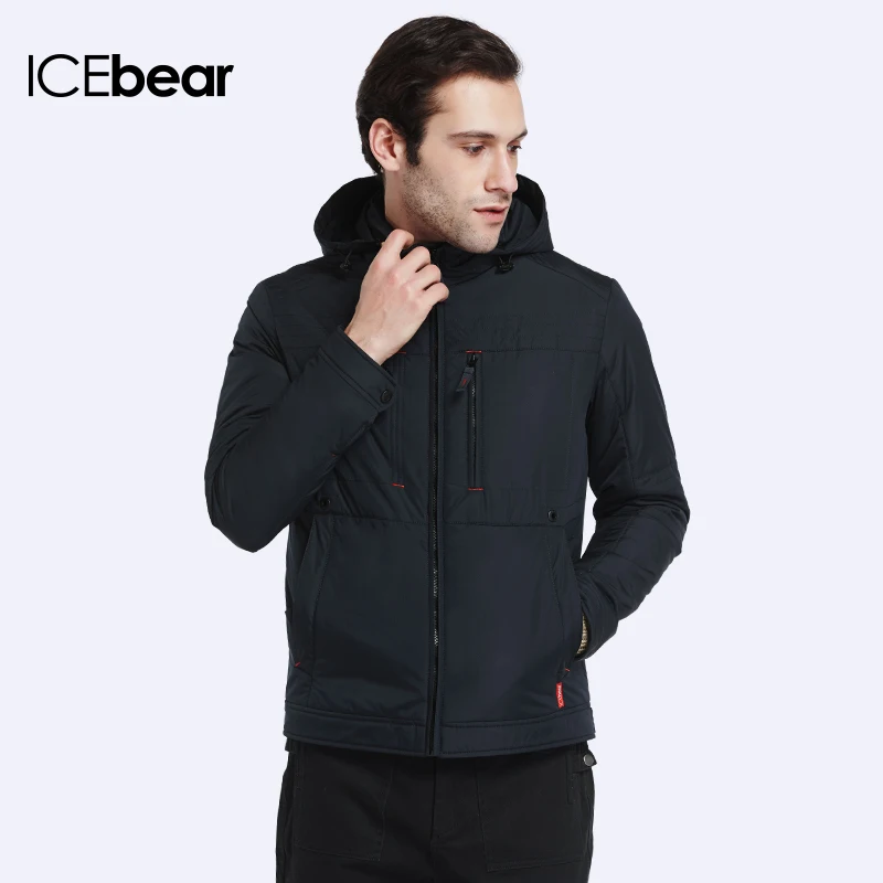 New Front Back Pockets Mens Smoke Rise Leather Joggers