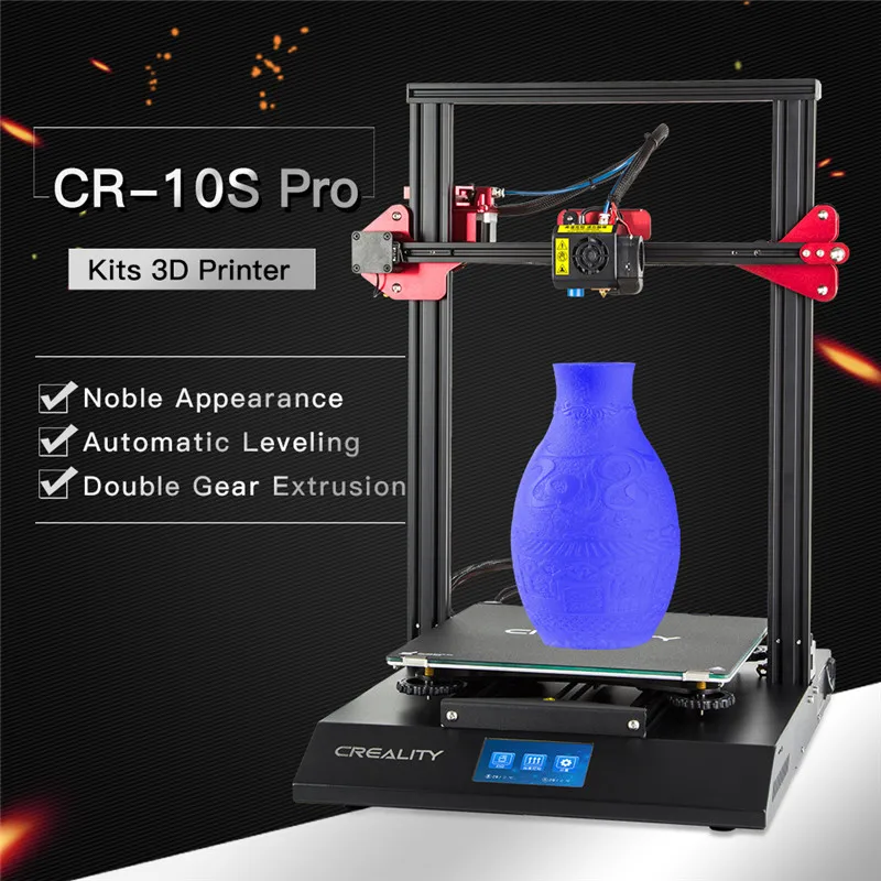 Creality 3D Автоматическое выравнивание C10 CR 10S профессиональный принтер 4 3 дюймовый