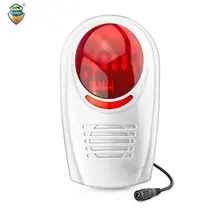 Новинка! ВЫСОКОКАЧЕСТВЕННАЯ беспроводная водонепроницаемая наружная строба сирена домашняя сигнализация для GSM сигнализация система безопасности