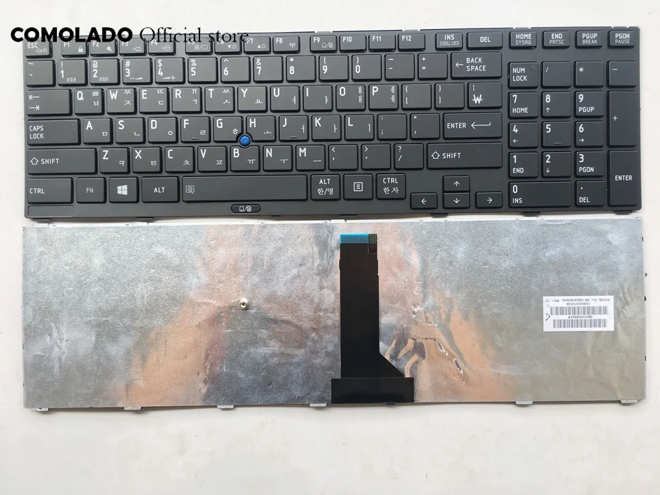 KR Korean keyboard FOR TOSHIBA FOR Tecra R850 R950 R960 black laptop keyboard KR Layout