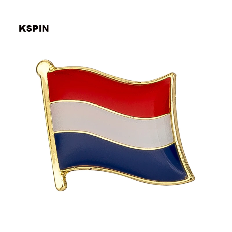 hypotheek Blind Geloofsbelijdenis Netherlands Flag Pin Lapel Pin Badge 10pcs A Lot Brooch Icons Ks-0076 -  Badges - AliExpress