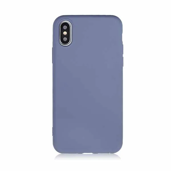 Силиконовый однотонный чехол LOVECOM ярких цветов для iPhone 11 Pro Max XS Max XR X для iPhone 6 6S 7 8 Plus, мягкая задняя крышка из ТПУ для телефона - Цвет: Deep Grey