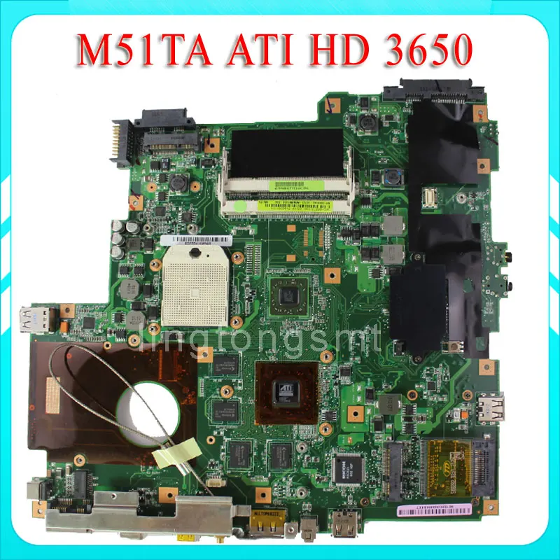 for ASUS M51TA motherboard M51T REV2 0 8 video card Memory 08G2005MT20J Mainboard Radeon HD 3650