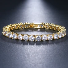 EMMAYA очаровательный круглый хрустальный браслет ручной работы набор микро инкрустация ремесло AAA+ CZ свадебный браслет бижутерия для женщин