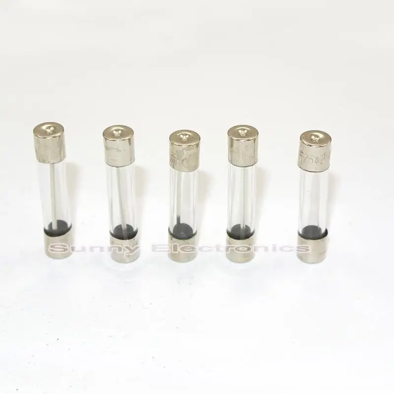 

Предохранители 100 А, 250 В, 5x20 мм, 0,2 шт., стеклянная трубка F0.2AL250V