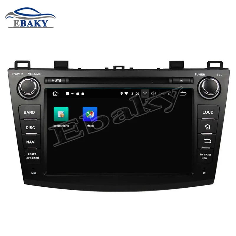 Clearance NaviTopia 8inch 4GB RAM 64GB ROM Octa Core Android 9.0 Car DVD Radio For Mazda 3 2009 2010 2011 2012 with GPS/WIFI/Bluetooth 3