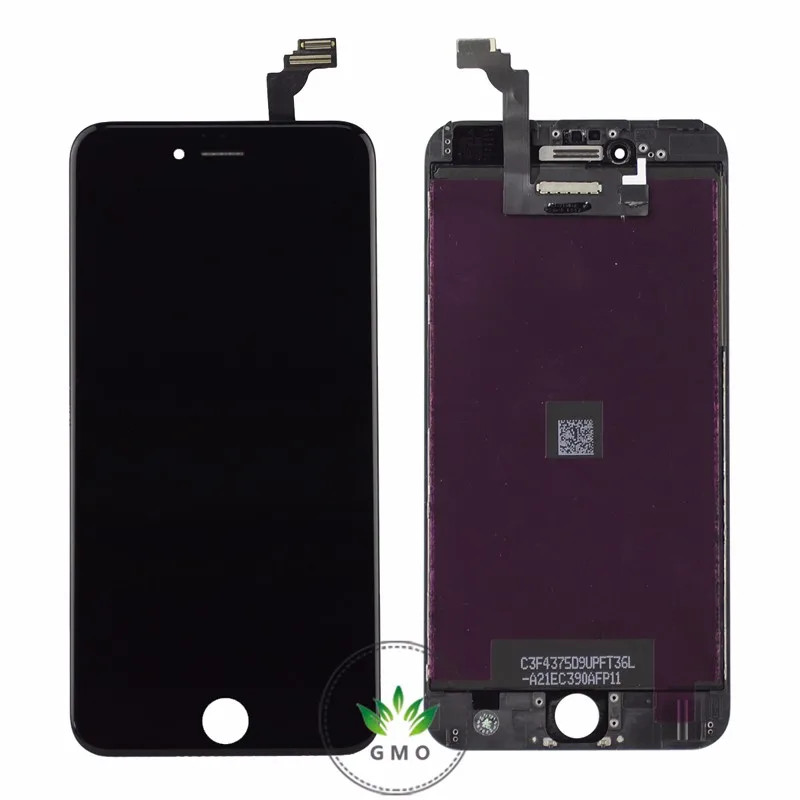 

10pcs LCD with Foam ,camera ring for iPhone 6 6 plus for iphone6 6plus LCD Screen with touch Screen Digitizer Assembly DHL