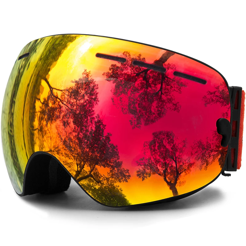 Gafas de esquí, juli marca doble capas UV400 protección anti-niebla máscara de esquí Gafas esquí hombres mujeres nieve snowboard deportes gafas