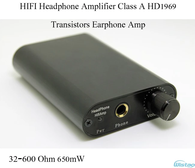 IWISTAO HIFI Headphone Amplifier Transistors Earphone Amp Class A HD1969 32-600 Ohm 650mW Tube Taste Black Free Shipping IWISTAO HIFI Headphone Amplifier Transistors Earphone Amp Class A HD1969 32-600 Ohm 650mW Tube Taste Black Free Shipping