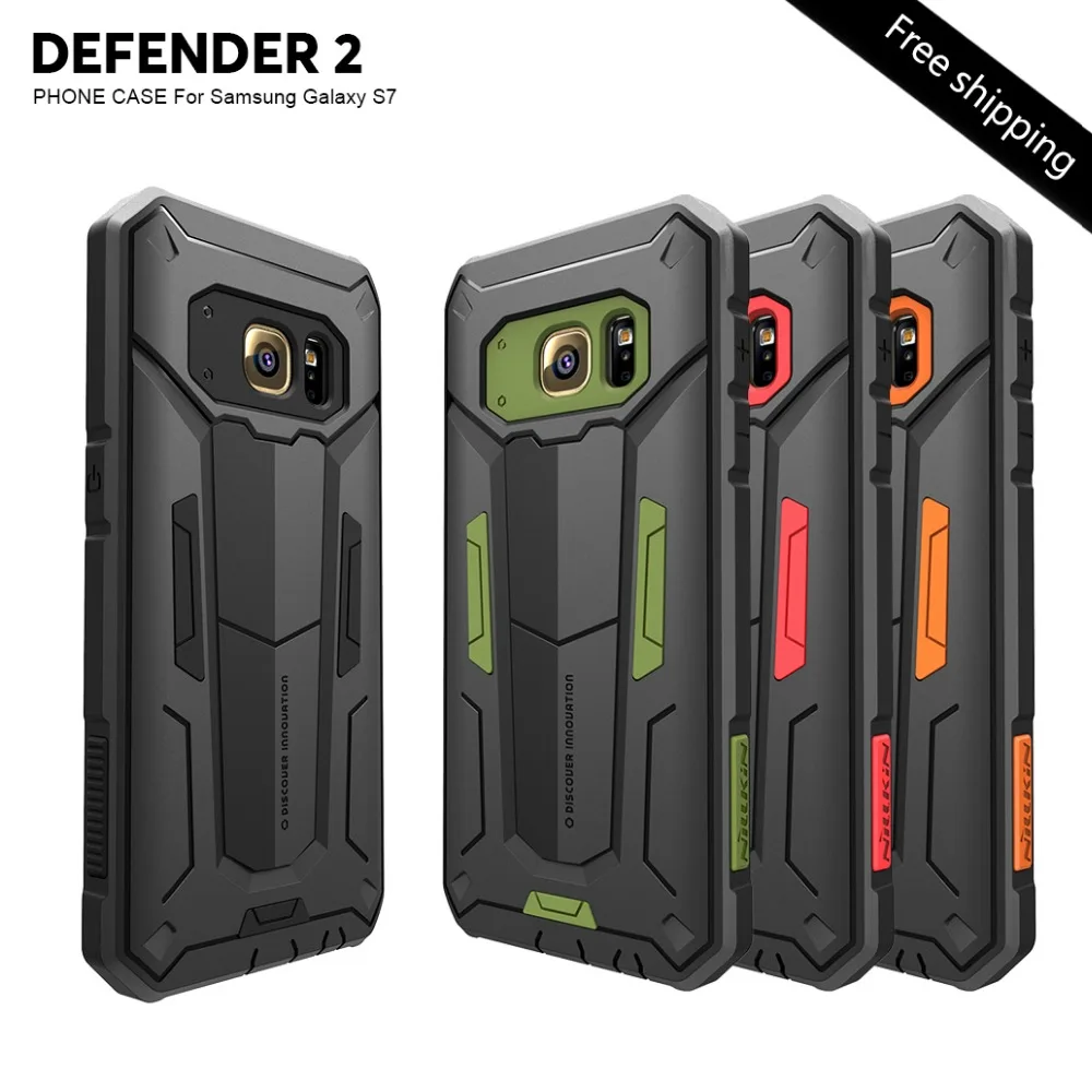 Nillkin Defender 2 touch Slim Cover Cases For samsung galaxy s7 5 1 s7edge 5 5