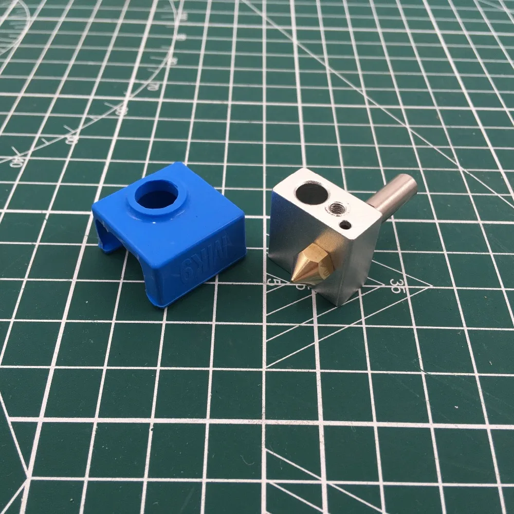 1 шт. Набор для hotend CTC/MK8 сопло 0 4 мм ПТФЭ трубка в обогревателе разрыв 75 с