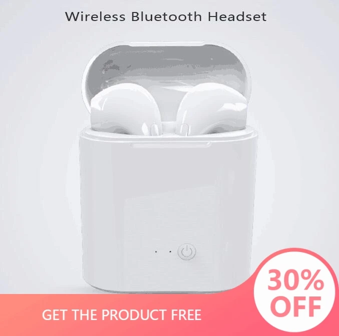 

Genuine I7s TWS Mini Wireless Bluetooth Earphone Stereo Earbud Headset with Charging Box Mic for All Smart Phone
