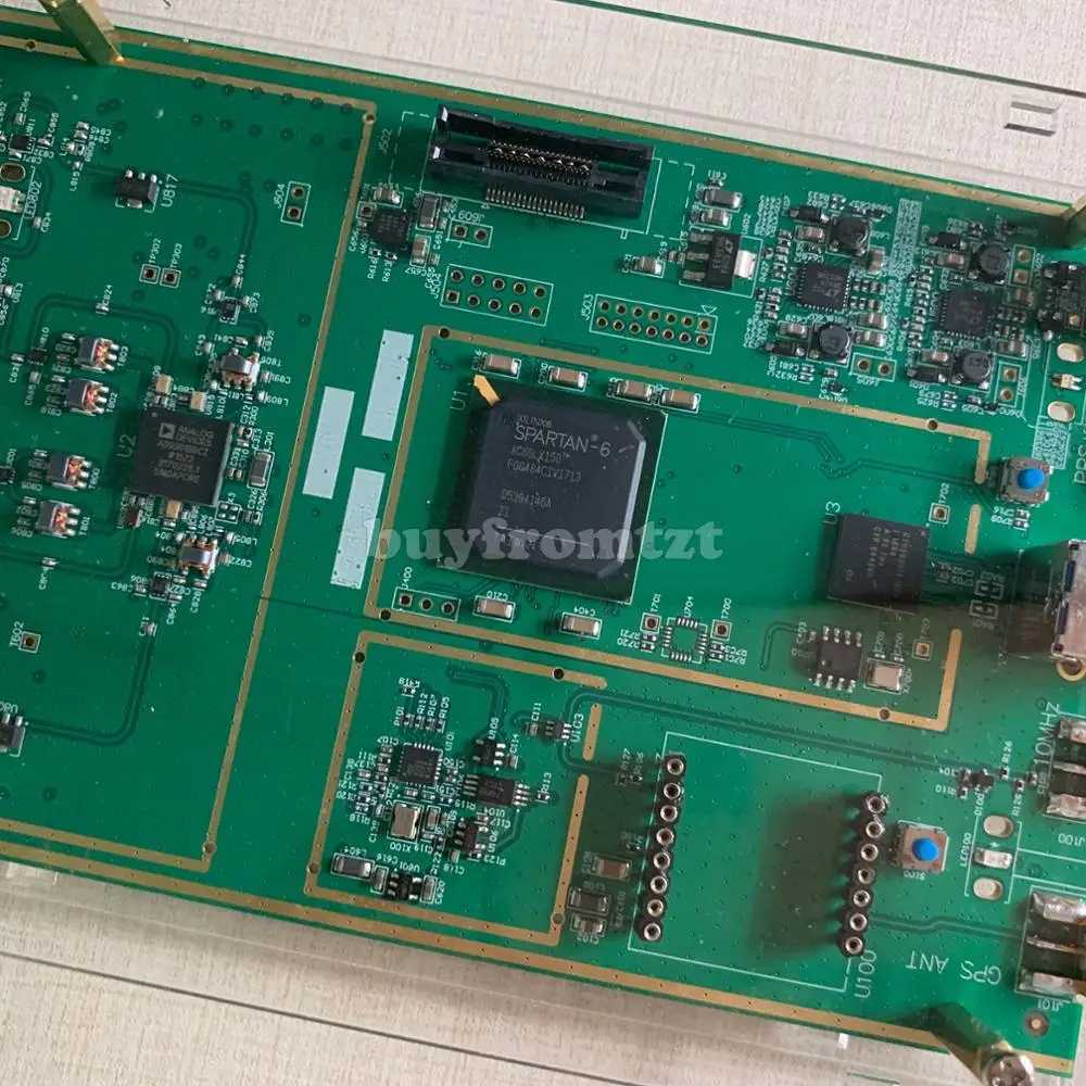 70 МГц 6 ГГц 10DBM программное радио B210 SDR доска акриловая оболочка USB3.0 Совместимость