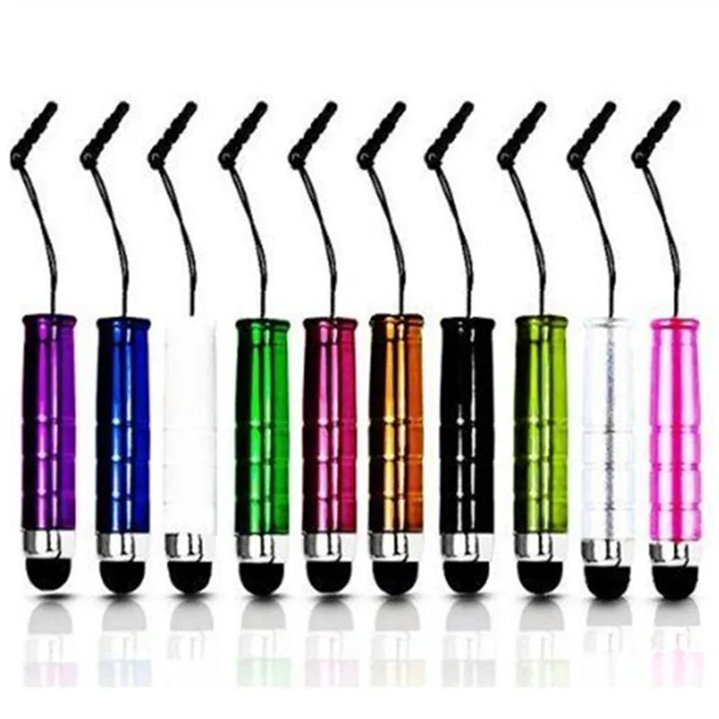 

100X Mini Stylus Capacitive Touch Screen Pen Smartphone Stylus For iPhone X Xr Xs Max 8 7 6 6S PLUS For Galaxy S8 S9 Plus NOTE 9