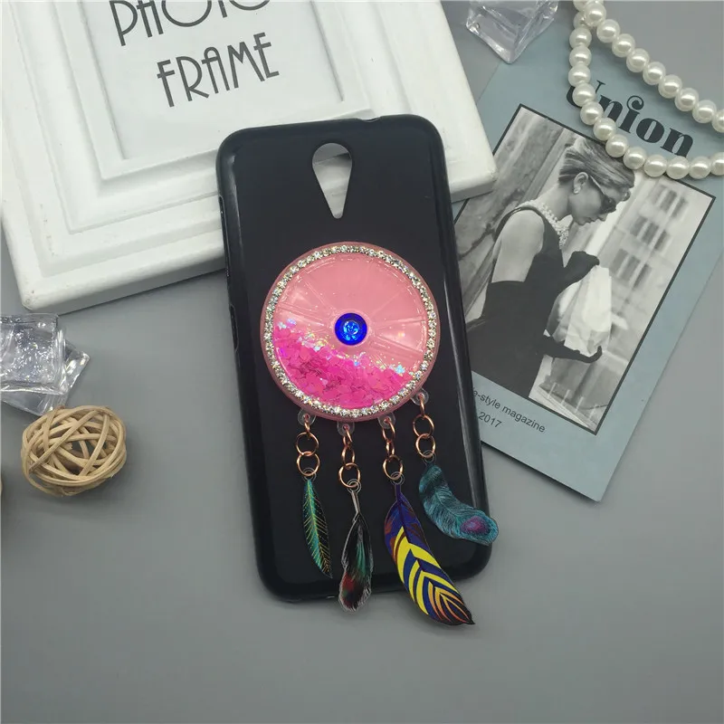 

Quicksand Phone Cases Covers for HTC Desire 620 620G Soft Silicone Original Back Cover Coque Funda Para Shell