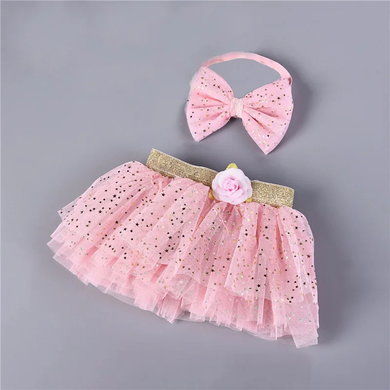 Jupes TUTU pour bébés 0-2 ans | Jupes pour nourrissons, vêtements pour tout-petits, jupe en Tulle à paillettes, bandeau licorne, jupe princesse anniversaire A345