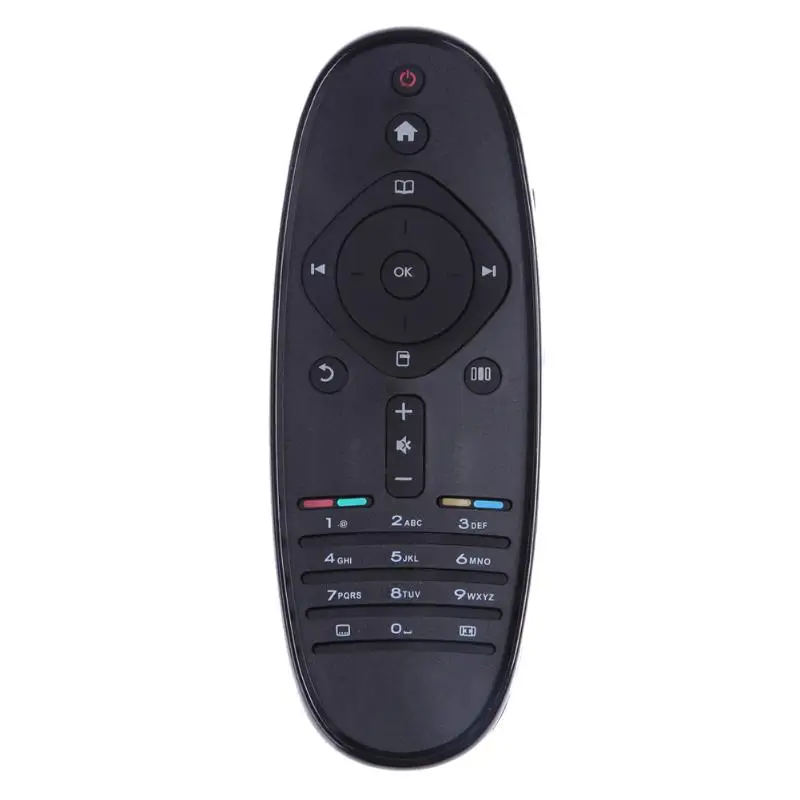 Умная Универсальная замена ТВ пульт дистанционного управления RM-L1030 совместимый телевизионный пульт управления для Philips lcd/светодиодный/HD/3D tv s Черный - Цвет: Черный