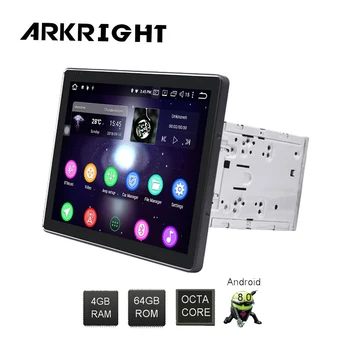 

ARKRIGHT 9.7'' 2 Din lateral IPS Screen Android 8.1 Car Radio GPS/multimedia Player/autoradio original steering wheel control