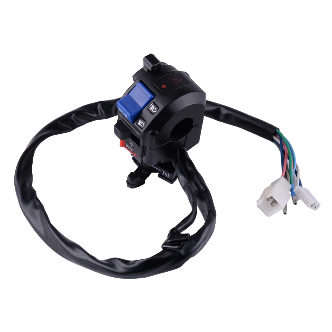 DWCX 12V мотоцикл 22 мм 7/8 &quotРуль левый руль рог указатель поворота светильник