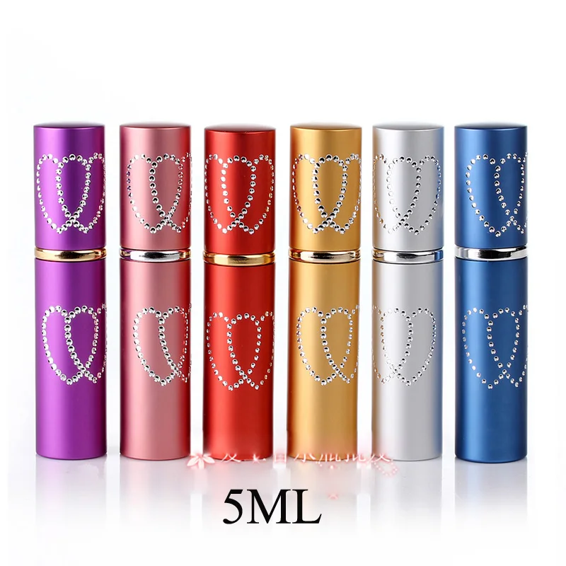 Wholesale 5ml (30 Pieces/Lot) Mini Refillable Perfume Bottle Glass