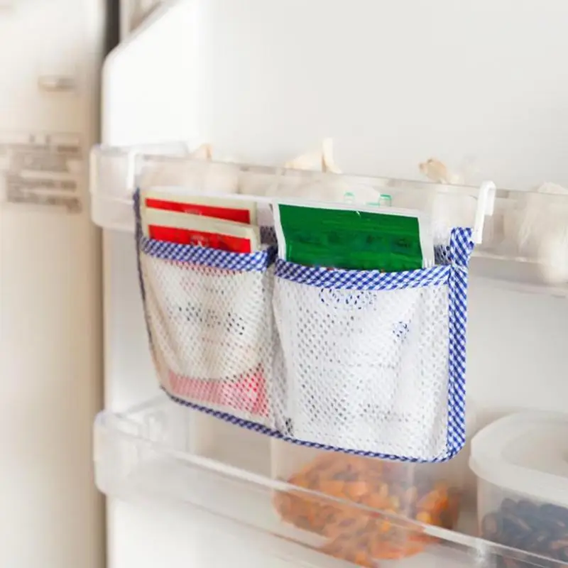 Buy Multi Function Hanging Refrigerat Storage Bag Tidy Fridge Mesh Holder Home