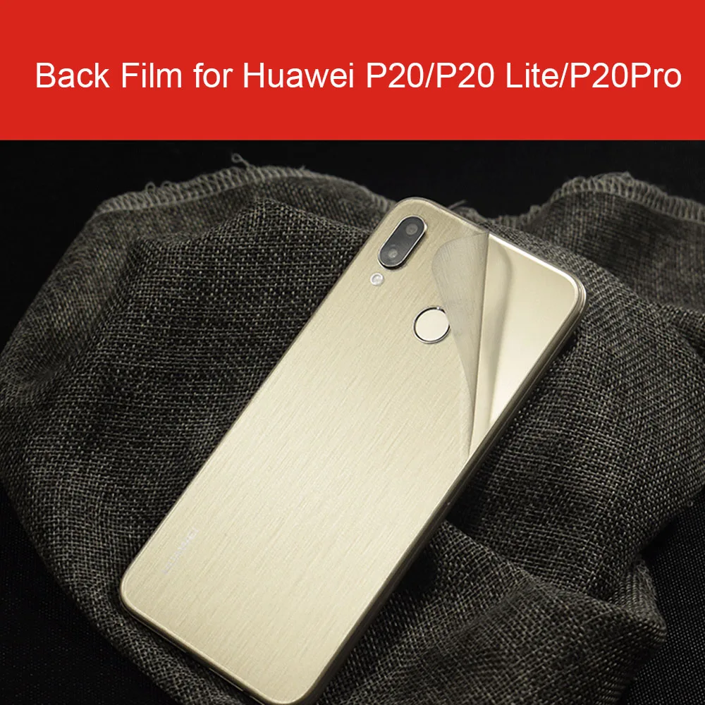Carbon Fiber Soft Film For Huawei P20 P20 Lite P20 Pro Film Clear Back Sticker Screen Protector Film For Huawei P20 Lite P20Pro  (8)