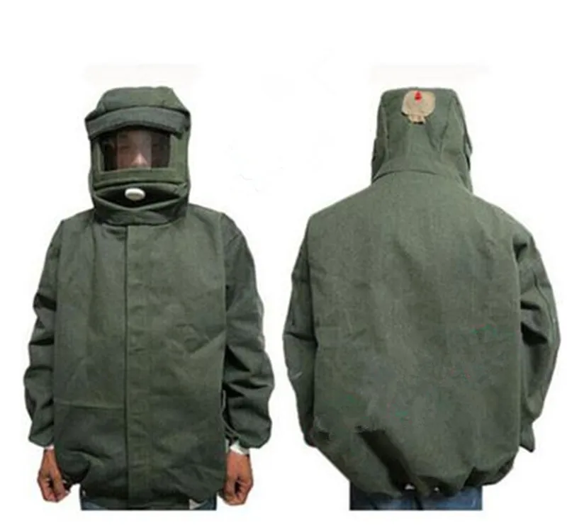 

Sandblasting Jacket Sand Blasting Suit Sandblaster Cloth Large Protection Suit