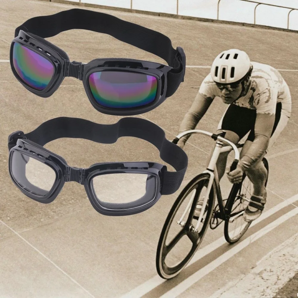 Велосипед Велоспорт Безопасность Складные ветрозащитные очки Противотуманные Солнцезащитные ветрозащитные спортивные байкерские очки защитные очки