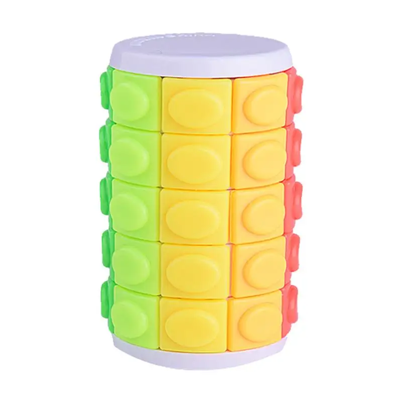 

Creative Magic Cube Puzzle Sliding Tower Decompression Rubik'S Educational Toy Special Brain Training Game For Kids Adults 1Pc