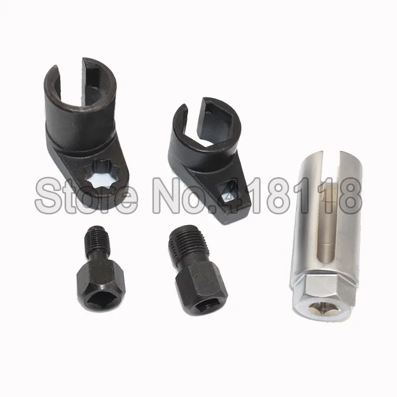 5pcs Oxygen Sensor Socket spark plug thread chasers sensor sockets set