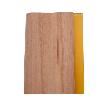 

Wood Screen Printing Press Squeegee Silk Craft Wooden Handle Ink Scraper Blade 6 inch/15cm Length For Screen Printed on Fabric