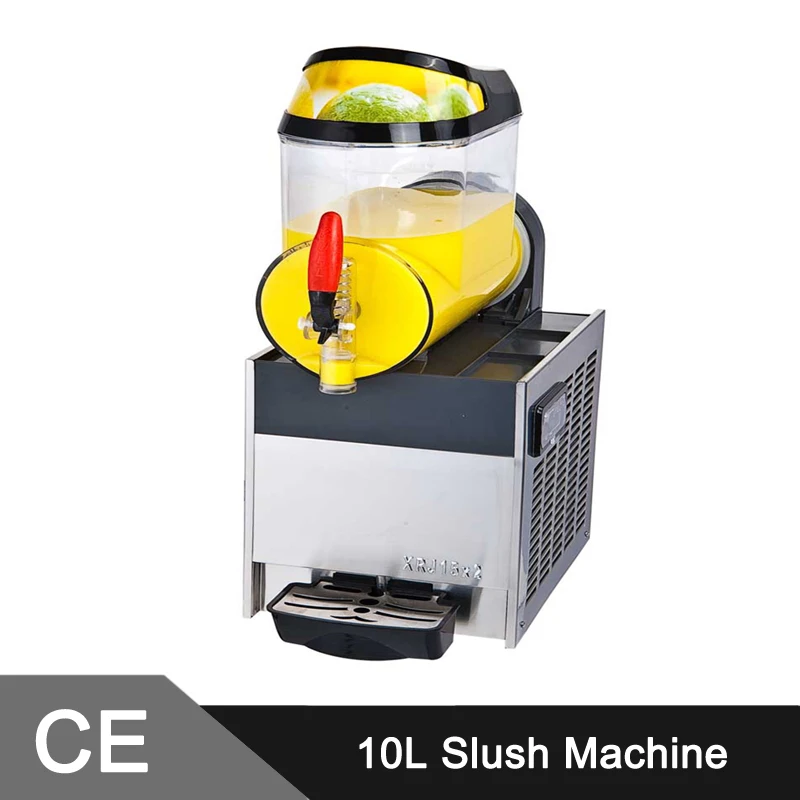 

10L Single Slurpee Slushie Frozen Drink Machine Granita Cocktail Slush Maker Slush Machine