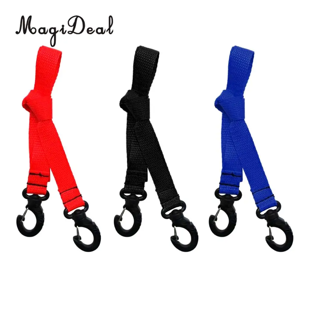 

MagiDeal Snowboard Boot Carrier Straps Shoulder Leash for Ice Skates Ski Boot Blue/Red/Black