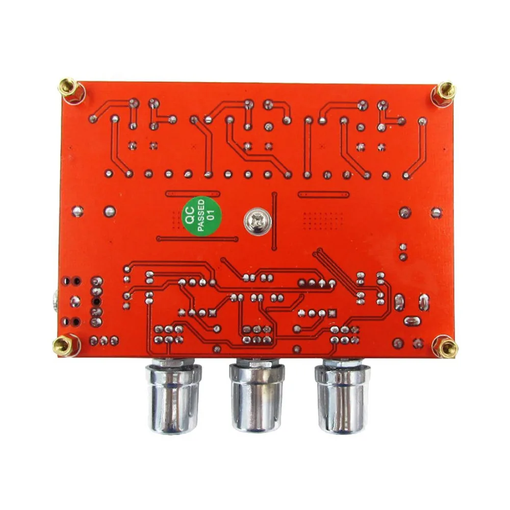Плата усилителя мощности 2x50W + 100W TPA3116D2 DC 12 V 24 2 1 канальный цифровой сабвуфер с