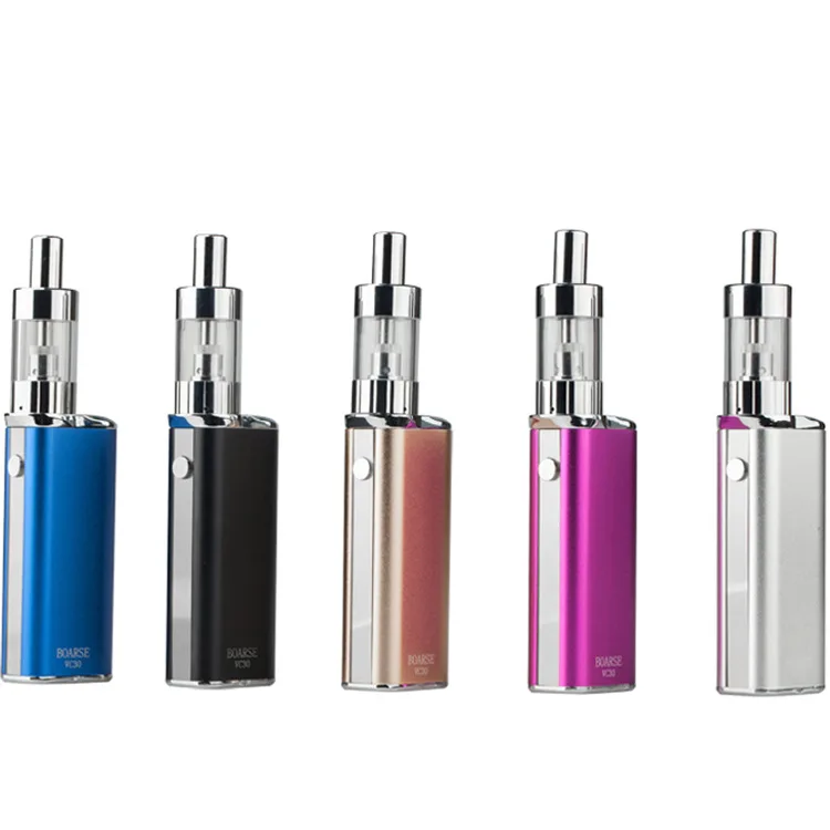 

40W Starter Kit adjustable 20w 30w 40w wattage e cigarette Box Mod 40W 2ml Vape Tank 2200mah Electronic Cigarette VC30