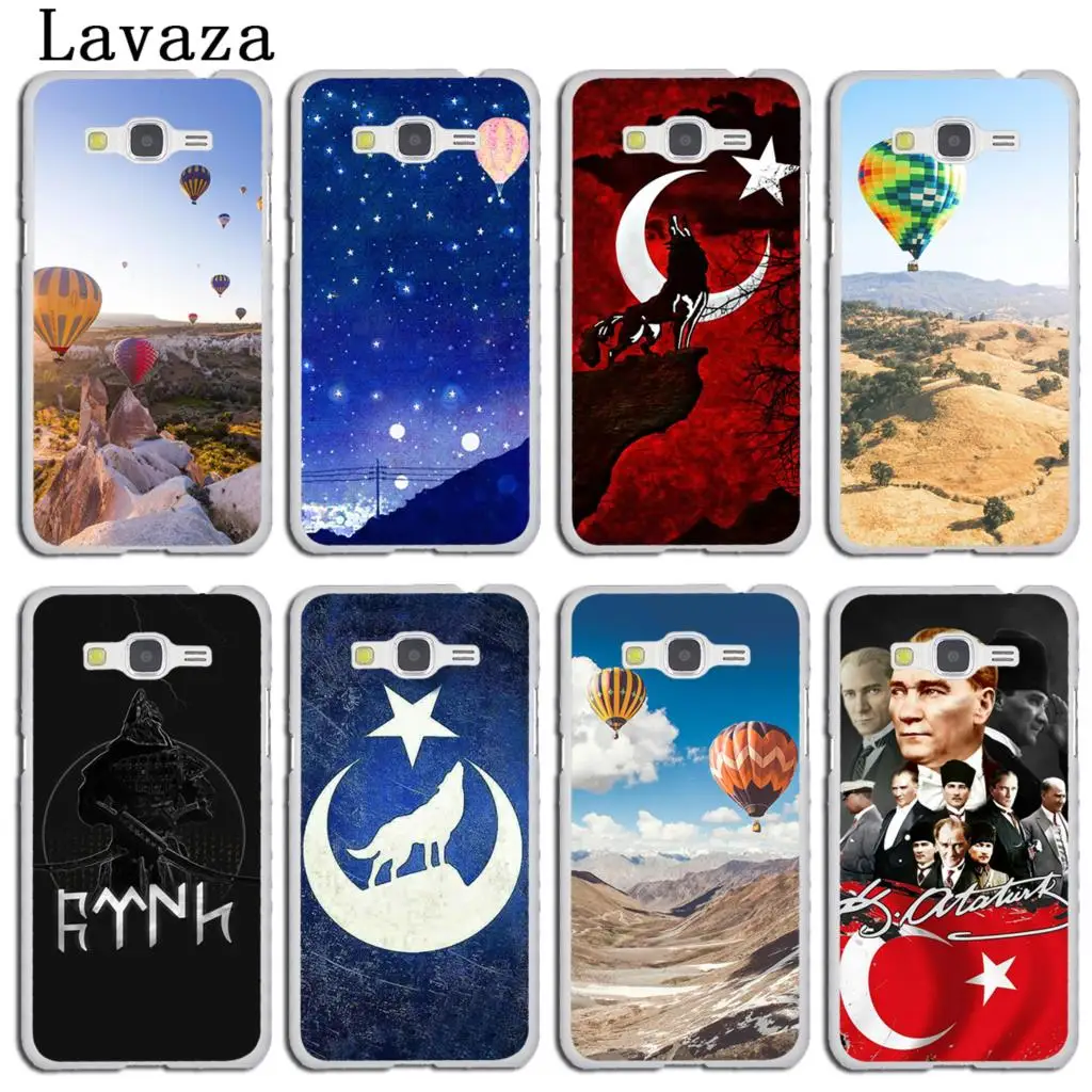 Чехол для телефона Lavaza с воздушным шаром турецким флагом волком и горячим