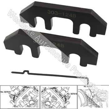 

Engine Camshaft Timing Tool Kit For Ford 3.5L 3.7L 4.0L 4V Cam Tool Kit 303-1248
