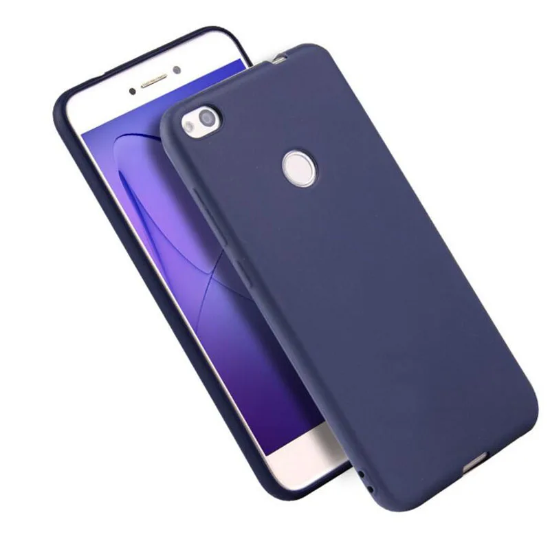 Matte Silicone Soft TPU Cover case for Huawei P8 lite P9 P10 P20 P30 Lite P30 Pro Honor 6A 6X 7X 8 8X 9 9X Mate 10 20 lite - Цвет: Dark blue