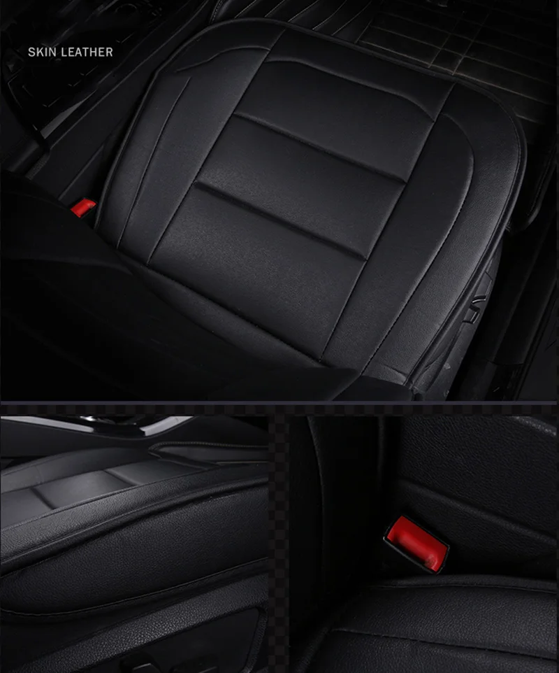 Передние и задние) универсальные кожаные чехлы для сидений автомобиля для Mazda 3 6 2 C5 CX-5 CX7 323 626 M2 M3 M6 Axela Familia автомобильные аксессуары