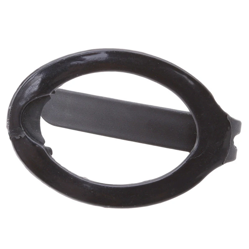 1pc Women Girls Soft Plastic Hair Clip Bun Maker Barrette Styling Tool New Fashion Hair Accessories Black / Brown