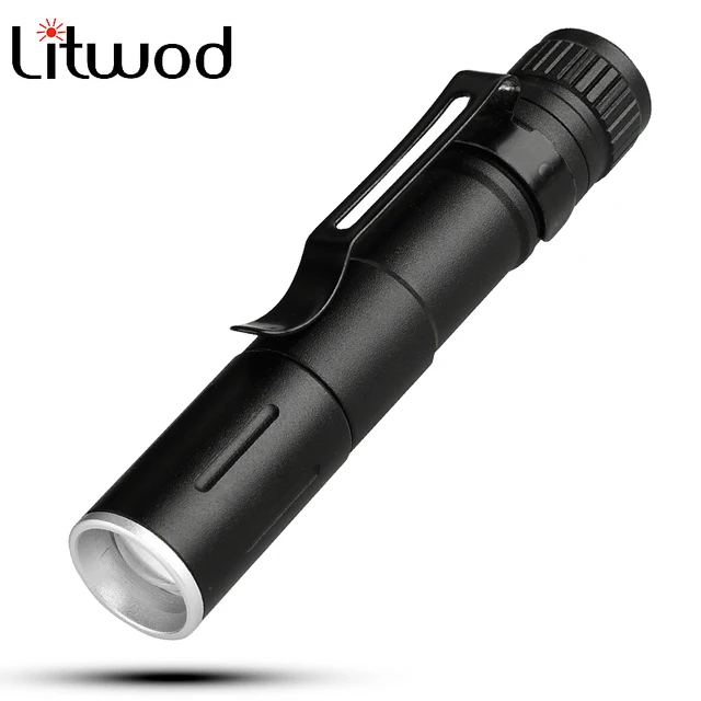 2018 Z501601 mini LED Flashlight ZOOM 7W Q5 2000LM Waterproof Torch LED Zoomable Lanterna AAA Battery Led For camping