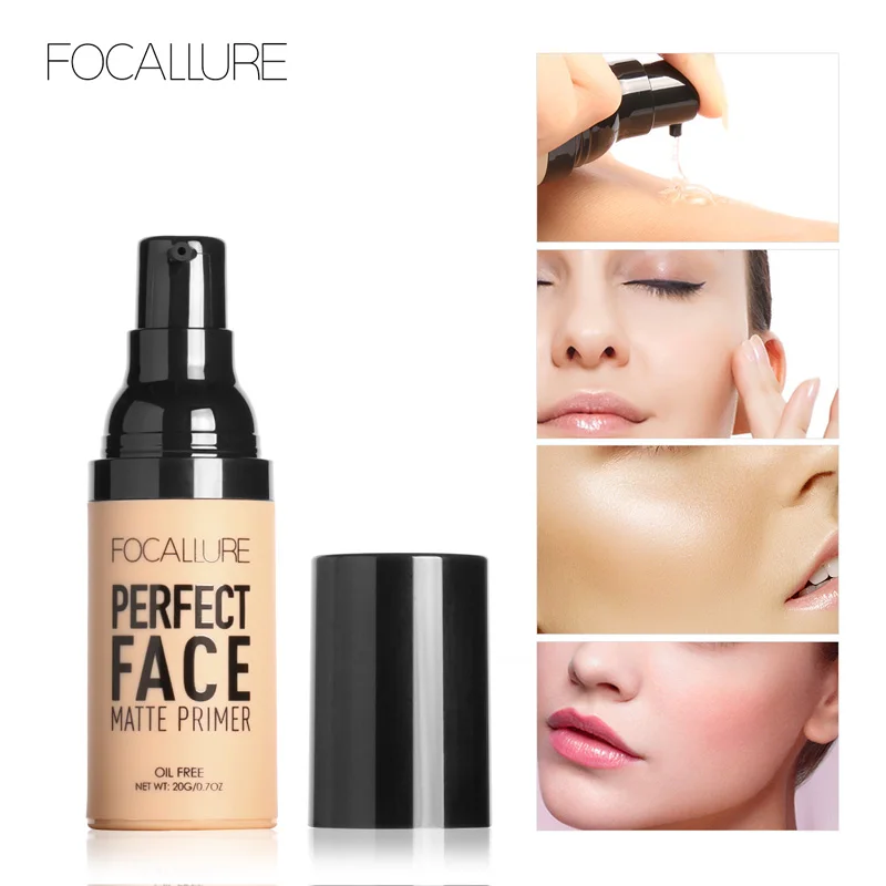FOCALLURE Matte Face Primer Makeup Smooth Oil Control Face Base Contour